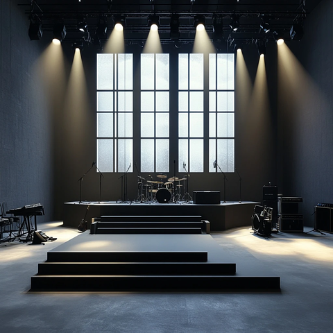 现代教堂舞台设备