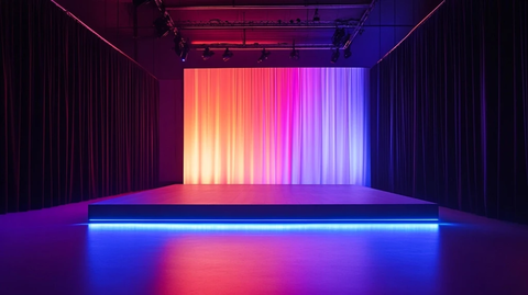 舞台连接LED灯带