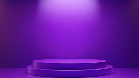 紫色讲台
