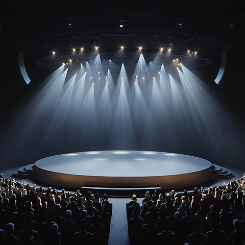 舞台观众中心