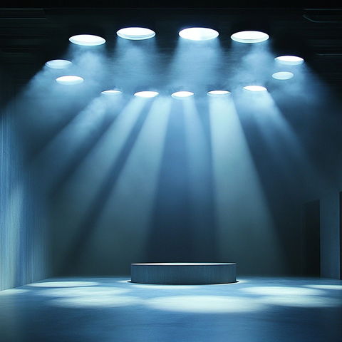 剧院布景詹姆斯邦德房间天花板雾灯