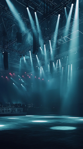 现代音乐会舞台