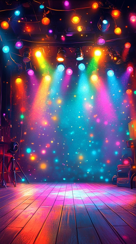 夜店舞台灯光效果