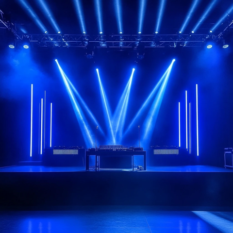舞台灯光设备展示