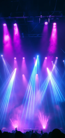 舞台激光雾效表演