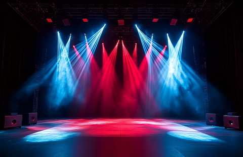 舞台灯光表演