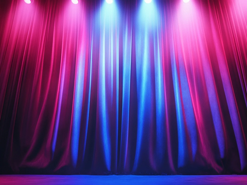 舞台幕布灯光效果