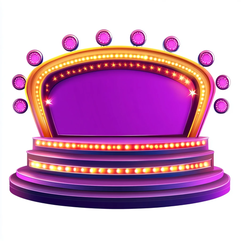 游戏节目背景横幅