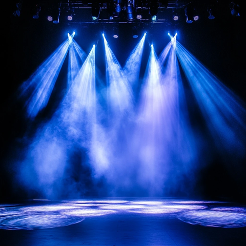 音乐剧舞台灯光