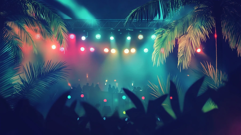 热带派对灯光舞蹈