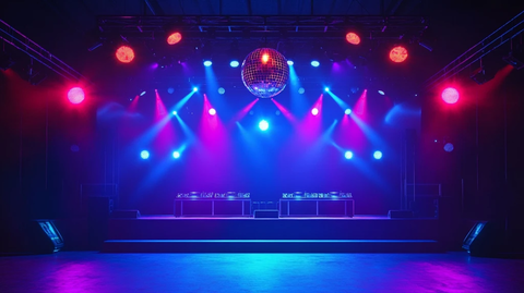 夜店舞台灯光秀