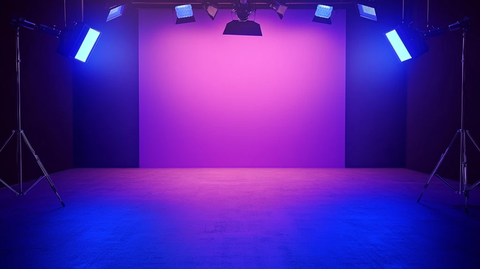 一对一采访工作室背景