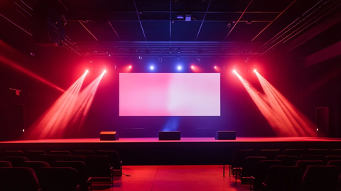 舞台屏幕与音响设备