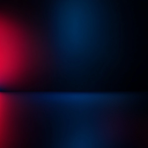 黑色背景蓝红灯光