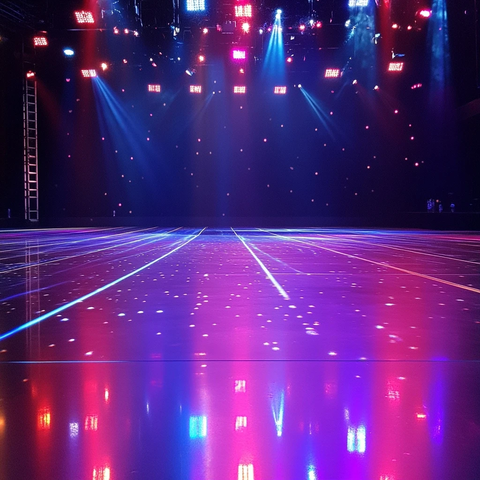 美国偶像舞台地板