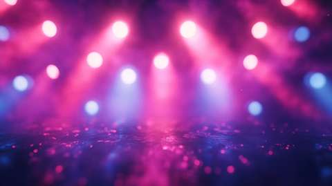 演唱会舞台近景