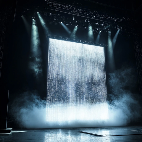 透明LED屏幕音乐会