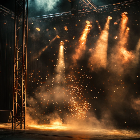 舞台灯光与桁架