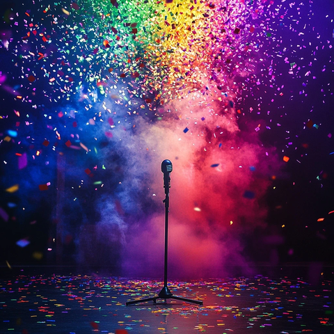 无人物背景舞台灯光