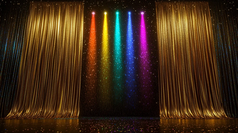 五色灯光舞台颁奖典礼