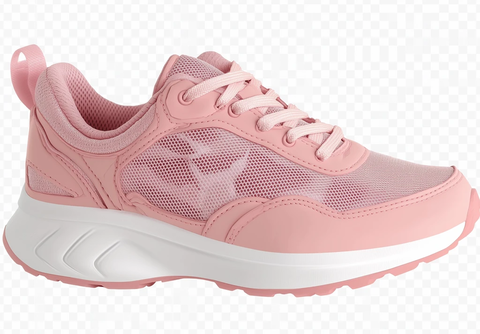 粉色运动鞋
