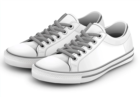白色低帮运动鞋
