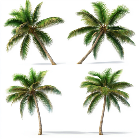 热带椰子棕榈树