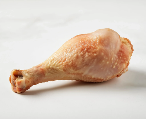 生鸡腿特写