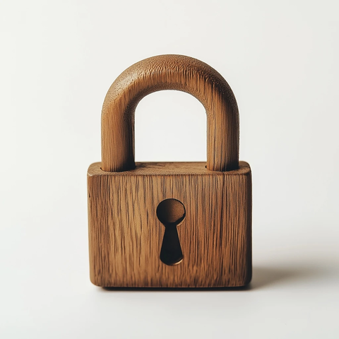 木质挂锁