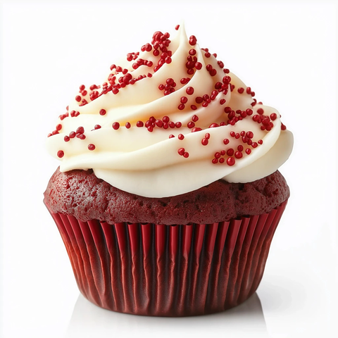 红丝绒纸杯蛋糕