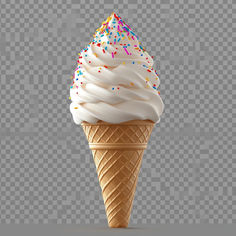 冰淇淋甜筒