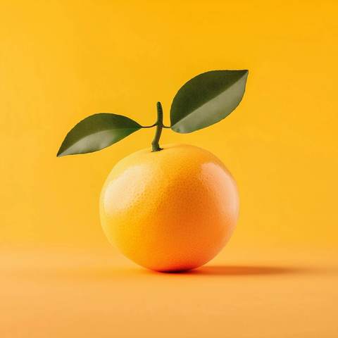 橙子与叶子