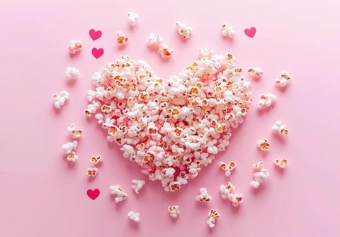 心形爆米花