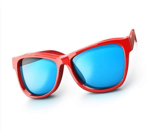 3D红蓝眼镜图标