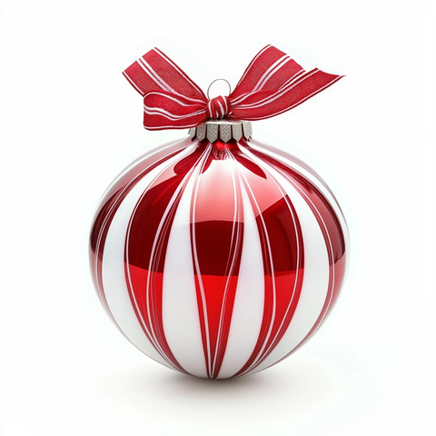 圣诞红球装饰