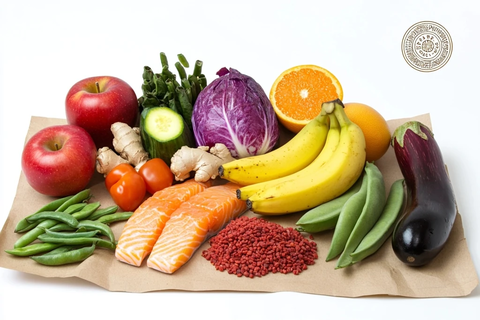 蔬菜水果鱼食品袋