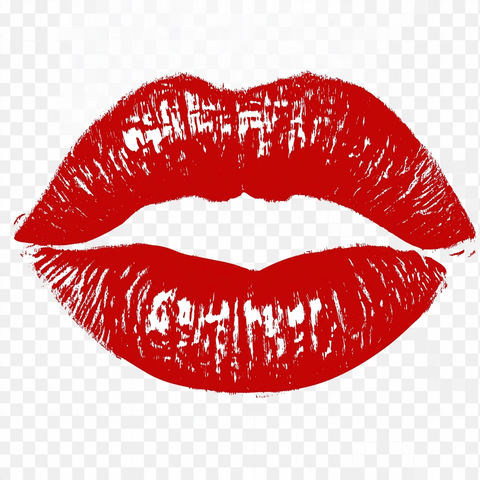 红唇吻印