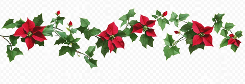 圣诞装饰红绿花环