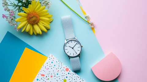 花瓶笔记本手表