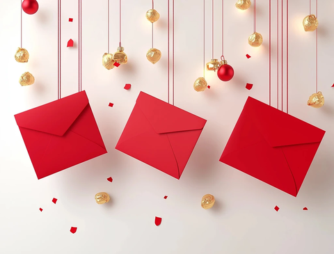 红包与金元宝漂浮