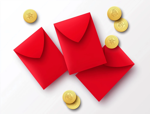 红包信封飞行动画