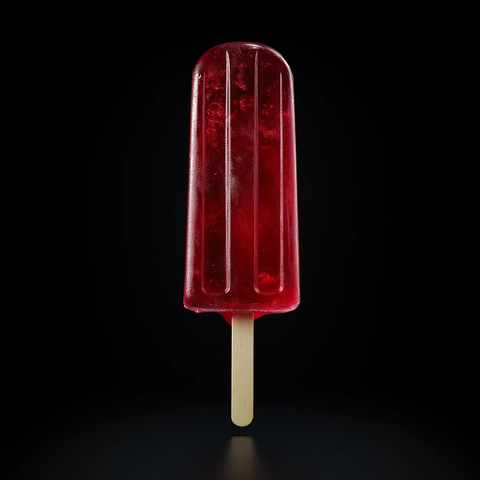 红色冰棒
