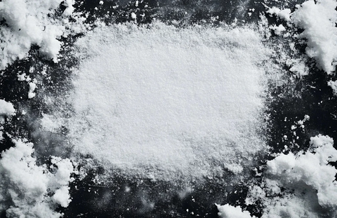 透明背景雪花空心中文