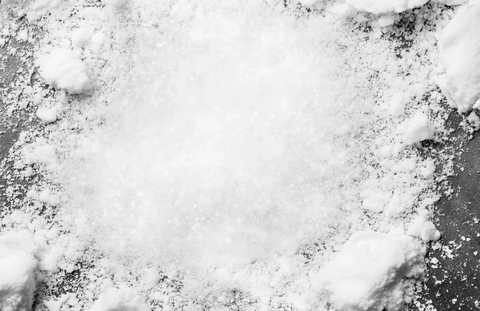 透明背景雪花空心中文