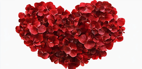 红色心形卡通剪贴画