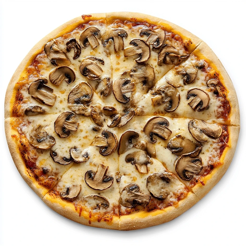 蘑菇奶酪披萨