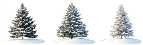 雪松树透明背景