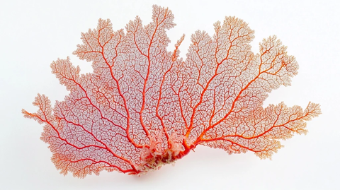 海洋珊瑚礁真实海扇珊瑚