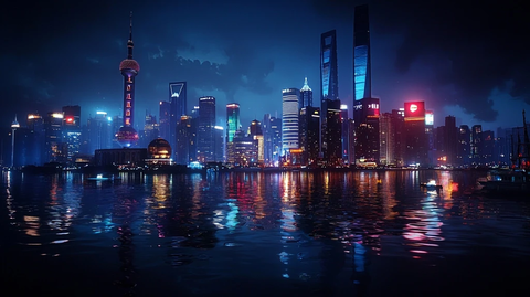 上海外滩璀璨夜