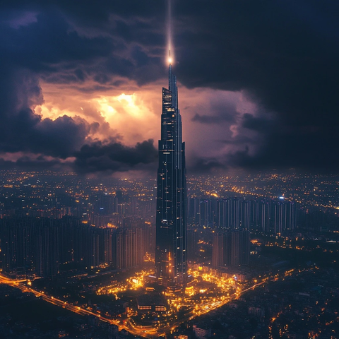 云端下的摩天巨擘